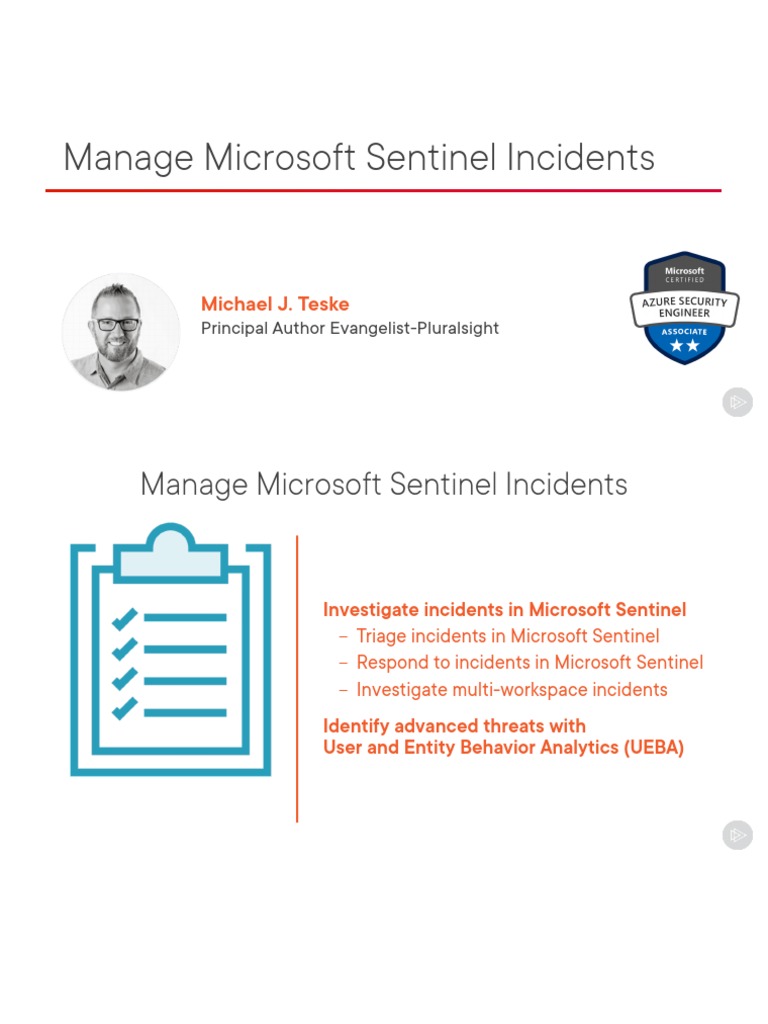 Manage Microsoft Sentinel Incidents | PDF | Analytics | Cyberspace