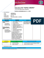 Sesion de Aprendizaje 10 Matematica