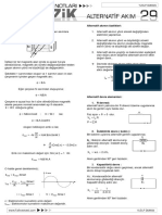29 - Alternatif Akım - Bilginin Deposu