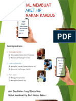 Tutorial Membuat Maket HP Menggunakan Kardus