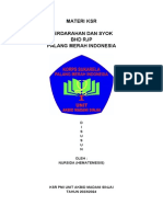 Materi KSR Perdarahan Dan Syok BHD RJP Palang Merah Indonesia