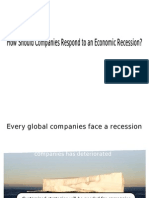 How Should Companies Respond To An Economic Recession