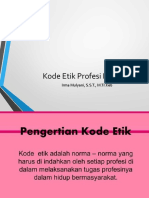 Kode Etik Profesi Kebidanan