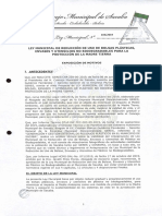 Ley Municipal de Reduccion de Uso de Bolsas Plasticas Sacaba