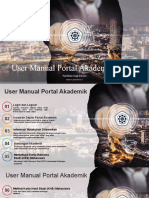 User Manual Portal Akademik Dosen