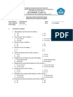 Soal Pts Matematika Masdianah