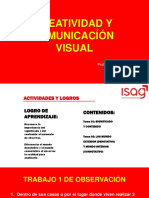 Sesión 2 Creatividad y Comunicación Visual ISAG