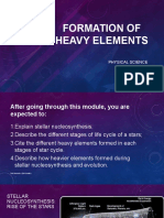 Lesson 2 Formation of Heavy Elements
