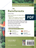Life in Rainforests (Oxford Read and Discover - Level 3) Vertical