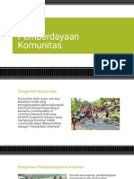 Pemberdayaan Komunitas