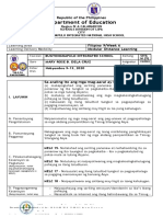 Lesson Exemplar FILIPINO 9 WEEK 6