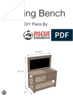 Diy Potting Bench Plans Printable PDF