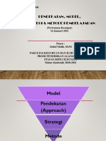 Materi Perkuliahan Belajar & Pembelajran (Pertemuan Keempat)