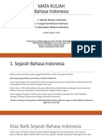 Bahasa Indonesia Sebagai Bahasa Nasional