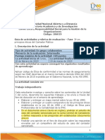 Guía de Actividades y Rúbrica de Evaluación - Unidad 1 - Fase 2 - Los Principios Éticos Del Contador Público