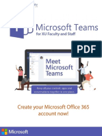 Infographic MSTeamsfor Faculty and Staff