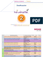 Nivelate2 Dosificacion