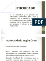 REQUISITOS DE AUTOCUIDADO enfermeria 2do año