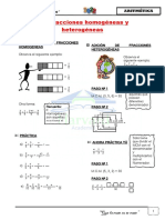 Adicion y Sustraccion de Fracciones