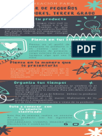 Infografia Todo Lo Que Necesitas Saber para Emprender Divertido Dibujos A Mano Doodle Naranja, Azul y Gris-2