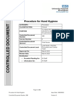 Hand Hygiene Procedure