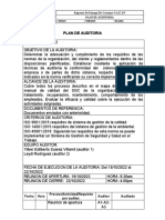 Modelo - Plan de Auditoria Yss