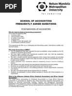 2 - School of Accounting FAQ Booklet