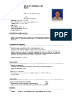 Curriculum Vitae Jhonny Perez