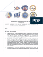 Arta DPWH Dilg Dict Dti PRC BFP Amendended JMC No. 2021 01 Bpco Amended