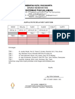 Jadwal Pis PK Bulan Mei Tahun 2018