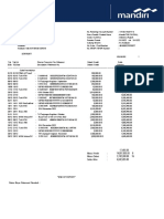 Account statement summary