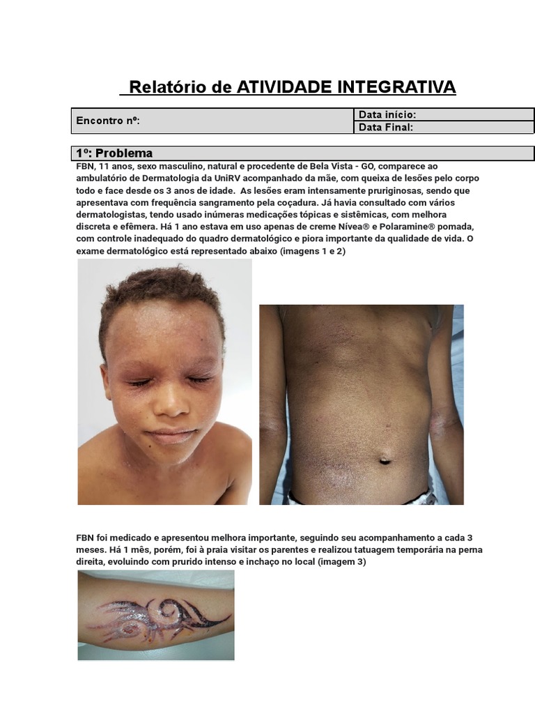Problema 3 | PDF | Dermatite | Alergia, image size:768x1024