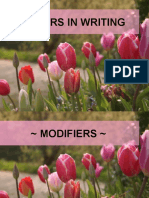 Modifiers in Writing