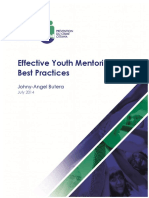 Effective Youth Mentoring Best Practices