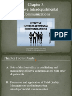 Lecture 3 - Effective Interdepartmental Communications