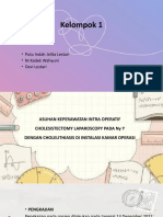 Kelompok 1: Asuhan Keperawatan Intra Operasi Cholelithiasis