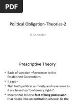 Political Obligation-Theories - 2