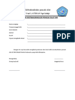 Formulir Pendaftaran Ekstrakurikuler Pencak Silat SMK BPI