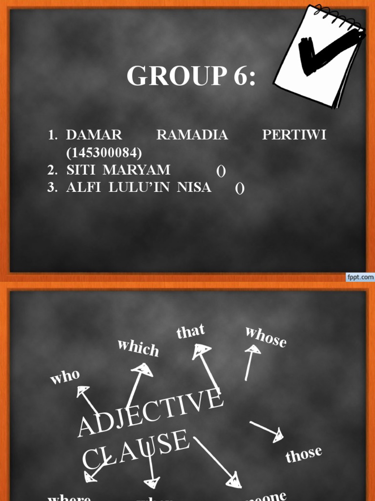 Adjective Clause Powerpoint | PDF | Adjective | Clause