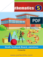 Mathematics Class 5 Sindh Baord Book