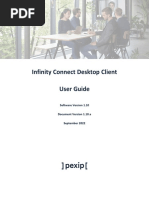 Infinity Connect Desktop Userguide V1.10.a