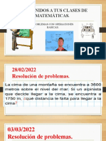 Clases de matemáticas: Problemas básicos y perímetros