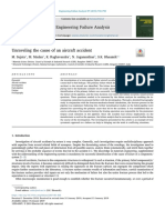 Unraveling The Cause of An Aircraft Acciden - 2019 - Engineering Failure Analysi