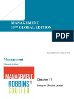 MANAGEMENT 15th GLOBAL EDITION CHAPTER 17