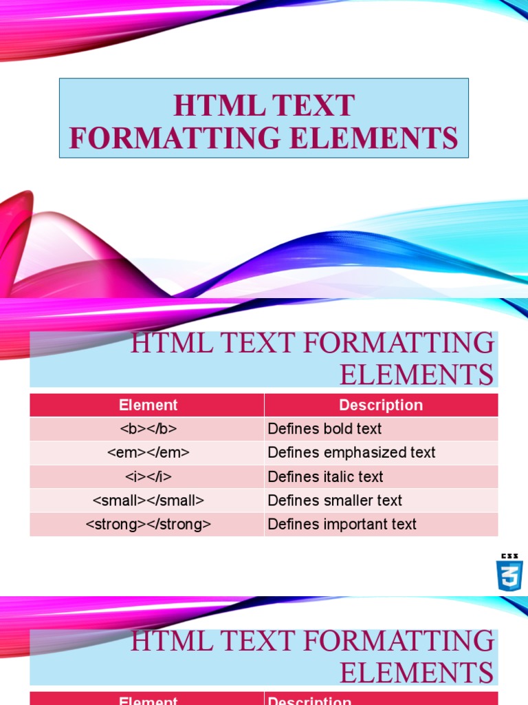 HTML Styles | PDF | Html | Html Element