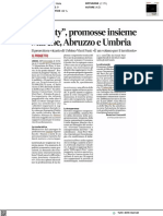 Vitality: Promosse Insieme Marche Abruzzo e Umbria - Il Corriere Adriatico Del 3 Marzo 2023