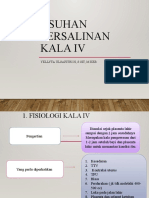 Asuhan Persalinan Kala Iv (Fisiologi, Evaluasi Uterus, Pemeriksaan Servik, Pemantauan Dan Evaluasi Lanjut)