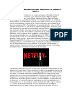 Proceso Administrativo en El Pasado de La Empresa Netflix