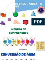 Perímetro, Área e Volume