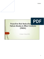 Analisa Proaktif Dengan FMEA